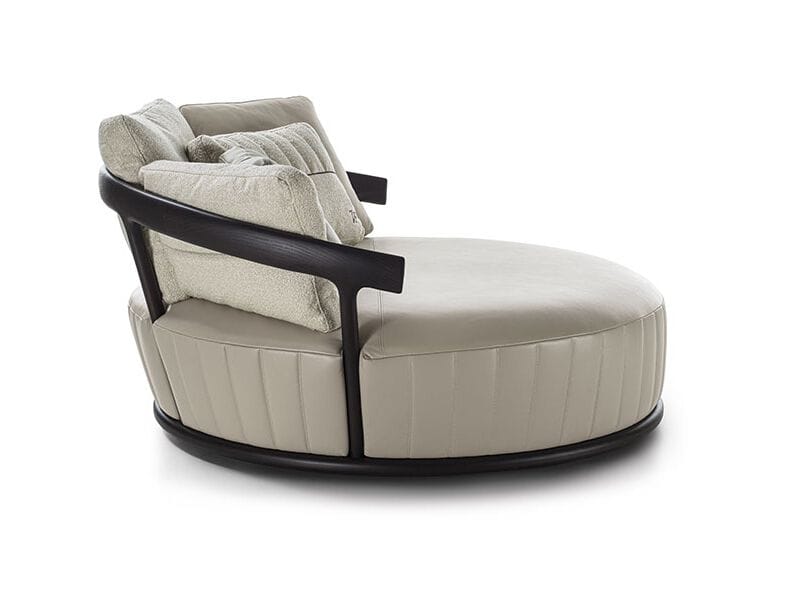 Loveseat кожаный диван Vittoria Frigerio ежевика ARCH-00151380 - Вид №2