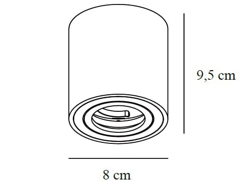 Алюминиевый круглый прожектор Nordlux SABONIS ARCH-00146118 - Вид №5