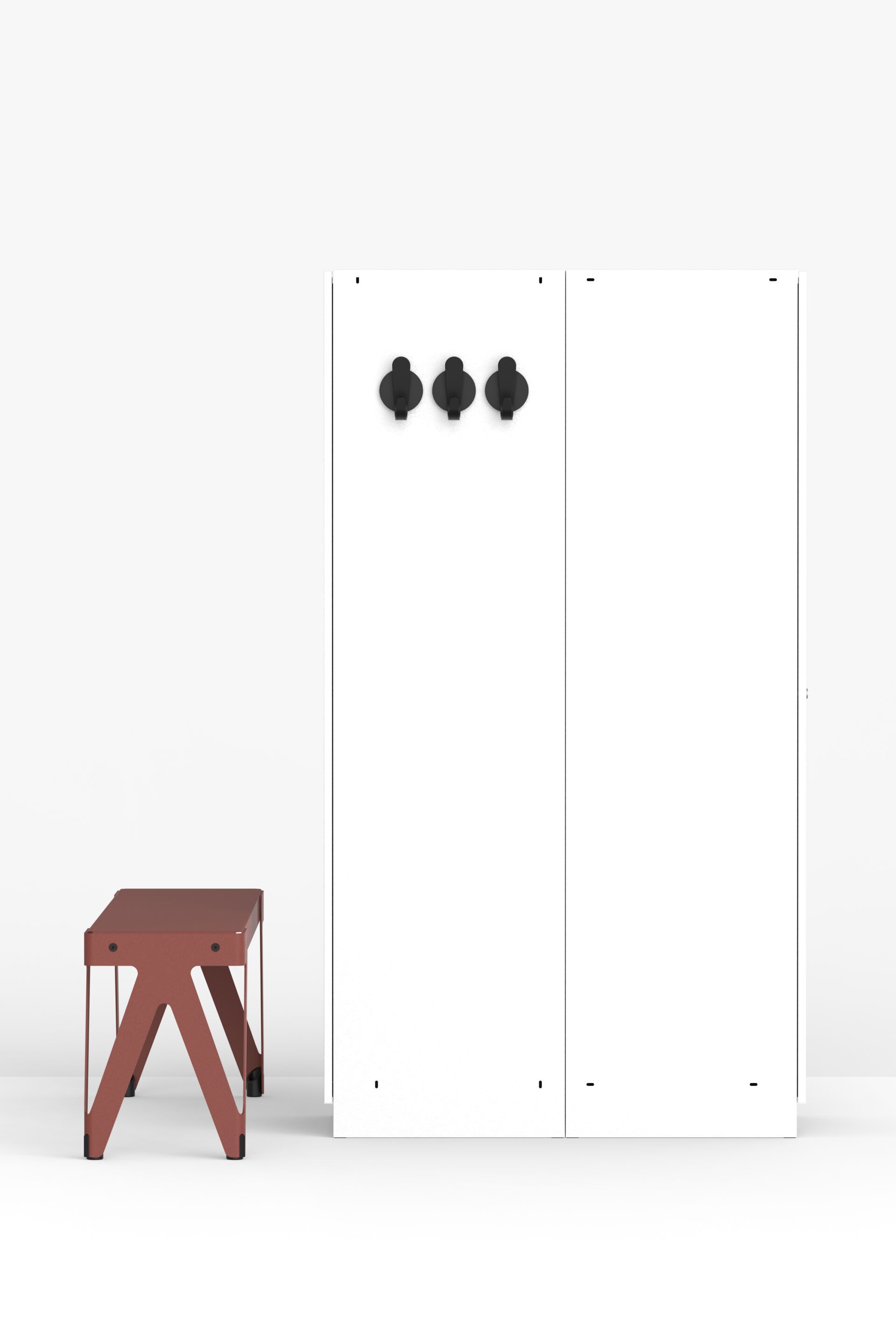 Стальная скамья с порошковым покрытием FUNCTIONALS Lloyd ARCH-00058716 - Вид №8