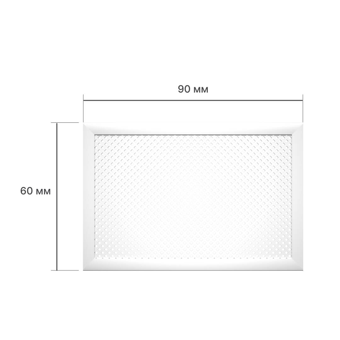 Экран для радиатора 90х60 см Глория белый STELLA Standart STSR-1074 - Вид №2