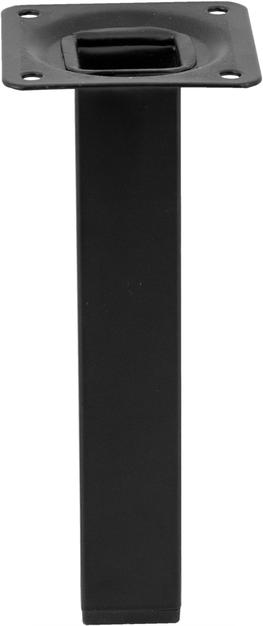 82754085 Ножка квадратная 150х25 мм сталь максимальная нагрузка 50 кг цвет черный STLM-0035474 EDSON