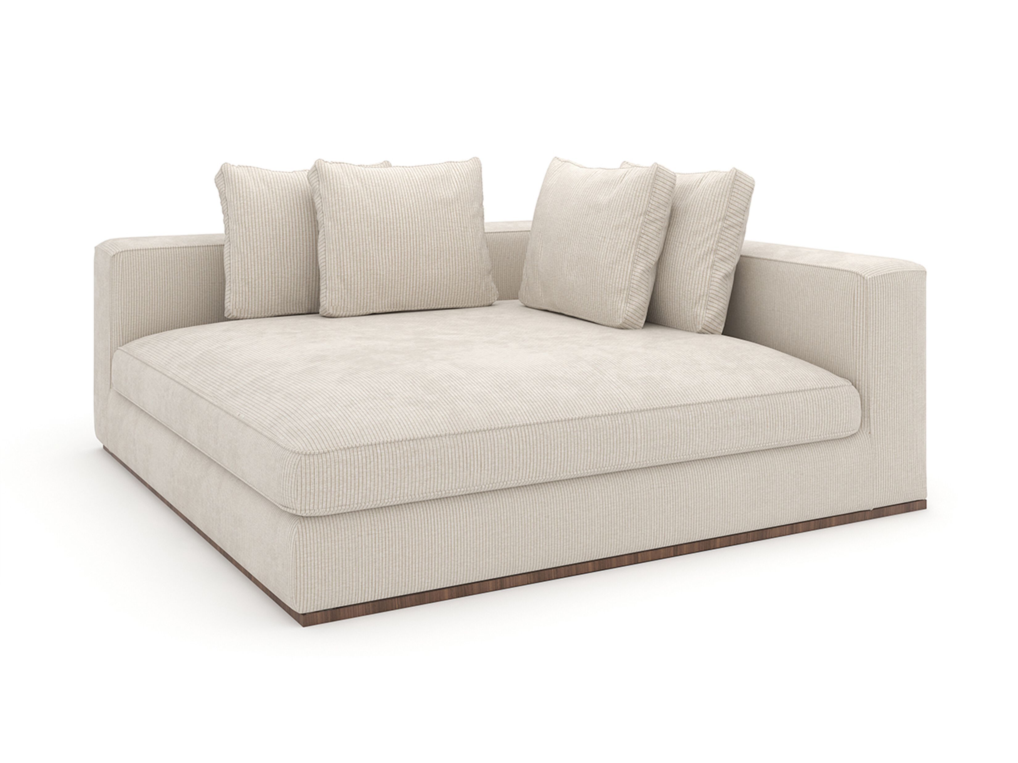 Бархатная мягкая спальная кровать Caracole BELLO ARCH-00053955 - Вид №2