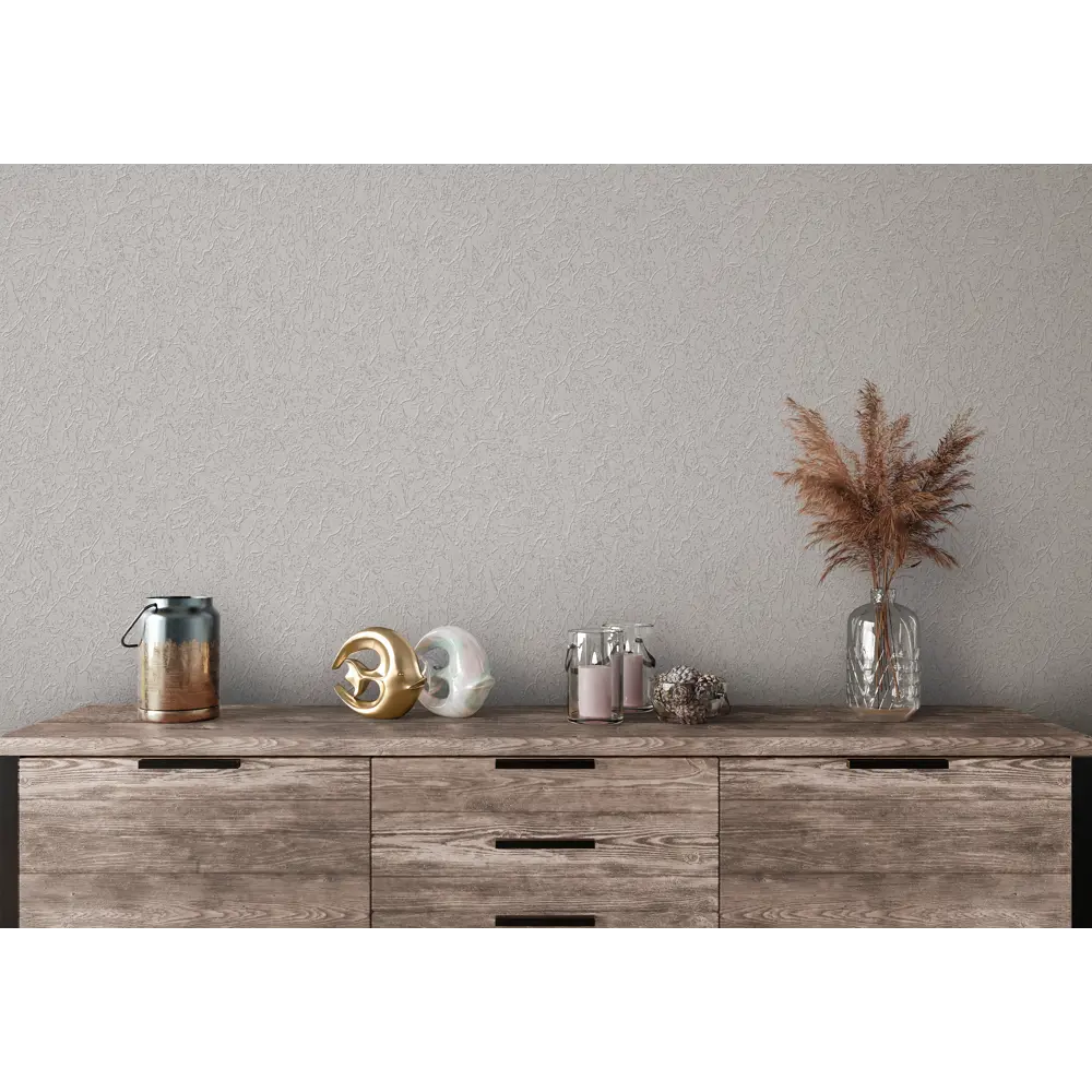 Обои флизелиновые Renowa Галактика серые с эффектом штукатурки 89425640 STLM-1572400 - Вид №3