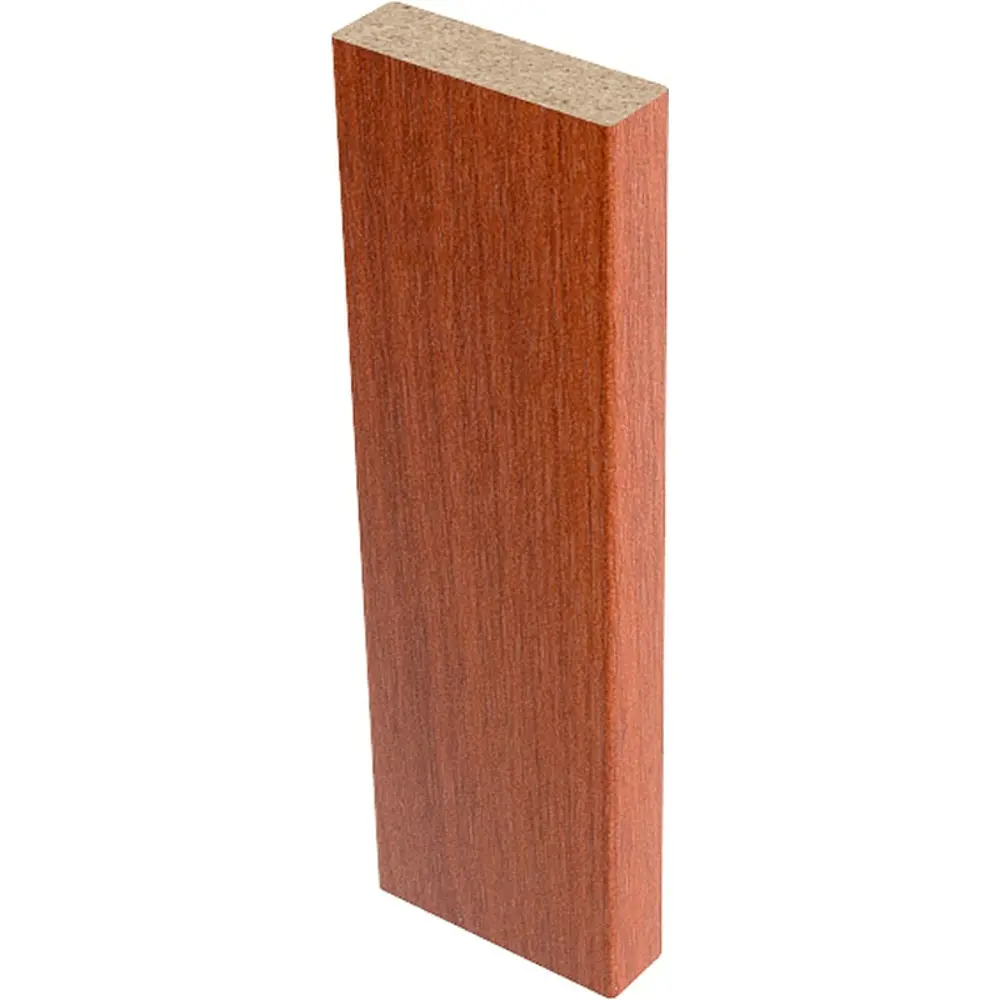 Планка притворная Verda 32x10 мм финиш-пленка. цвет итальянский орех STLM-2065937