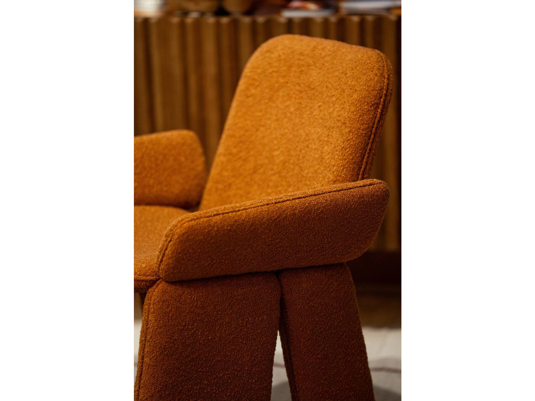 Тканевый стул с подлокотниками DIZA Cut ARCH-00027815 - Вид №4