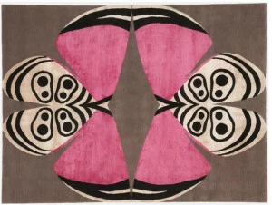 Deirdre Dyson Ковер прямоугольный ручной работы с рисунком Butterfly