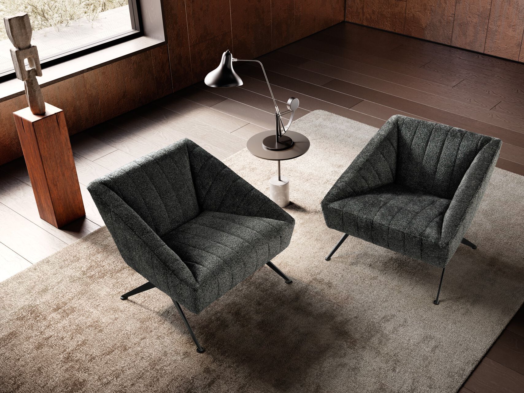 Кресло с подлокотниками VALENTINI MARILIN ARCH-00042907 - Вид №3