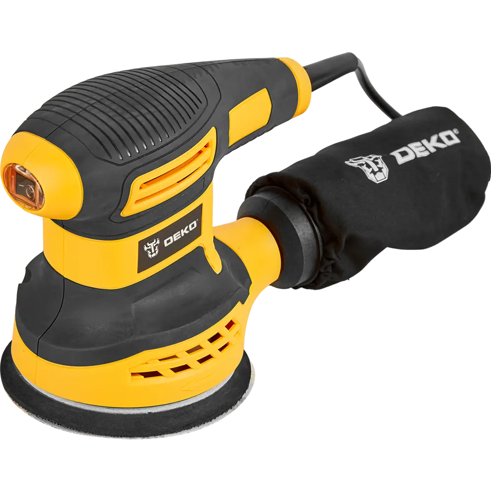 Эксцентриковая шлифмашина Deko DKG350, 350 Вт, 125 мм STLM-2070965