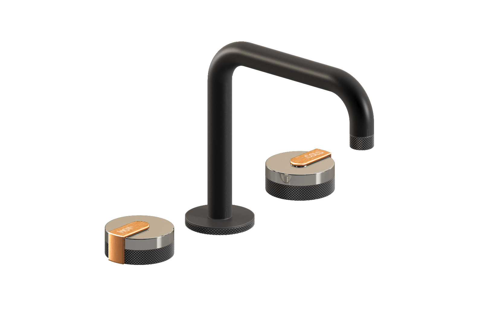 E-11511-R1PN-L1BRG-GM Смеситель для умывальника на 3 отвертия GRAFF MOD+