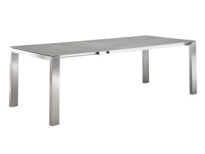 Выдвижной прямоугольный садовый стол