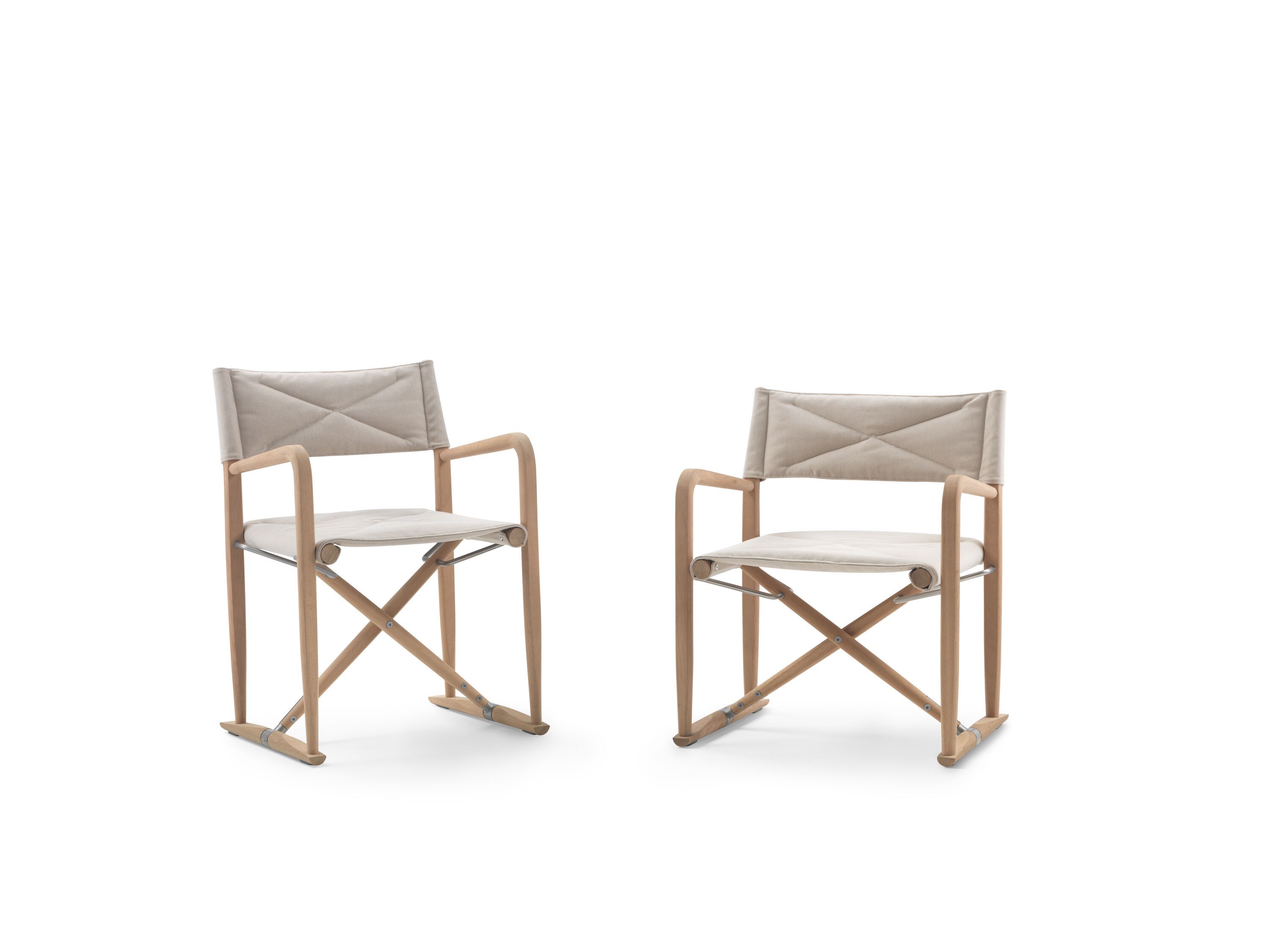 Ироко складной сани сад стул с подлокотниками Flexform Luchino Outdoor ARCH-00134660 - Вид №4