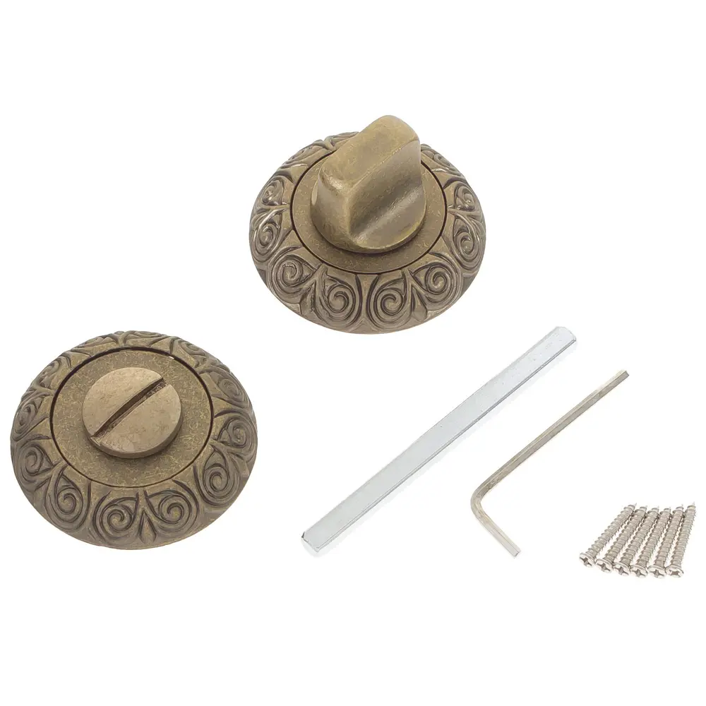 Завёртка сантехническая EDS-WC-20 ANT.BRASS, цвет состаренная бронза EDSON STLM-2125394 - Вид №2