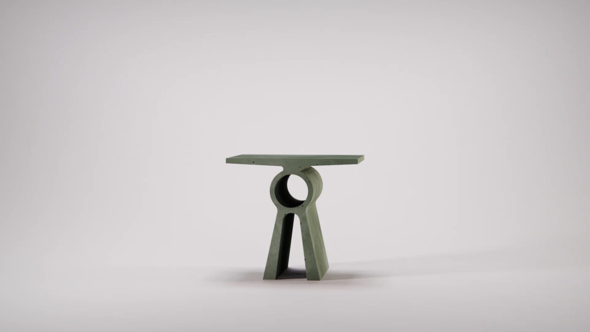 Прямоугольный бетонный журнальный столик Forma&Cemento Abecedario ARCH-00125063 - Вид №4