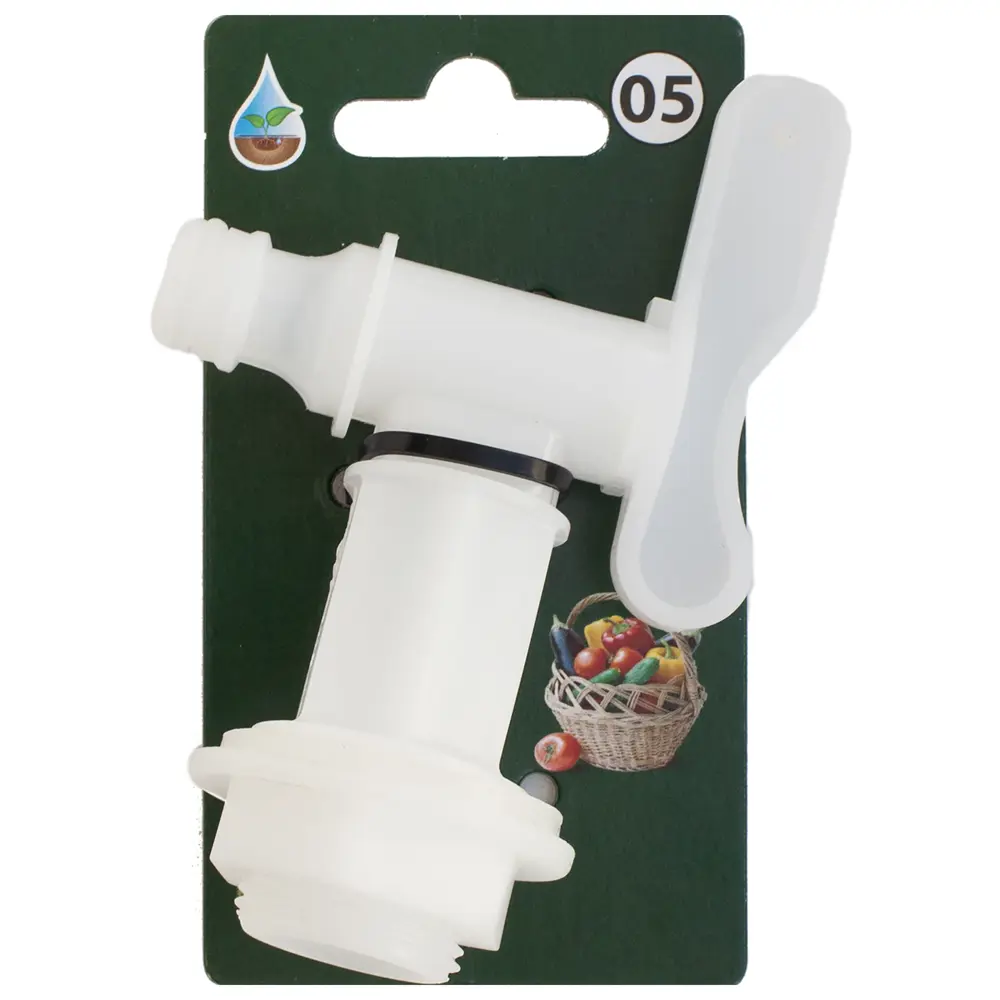 Кран для бочки с гайкой BOUTTE, № 5 STLM-2002254