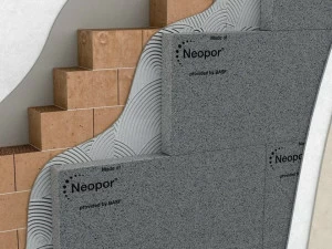 Neopor® by BASF Панель Neopor® для пористых кирпичных стен