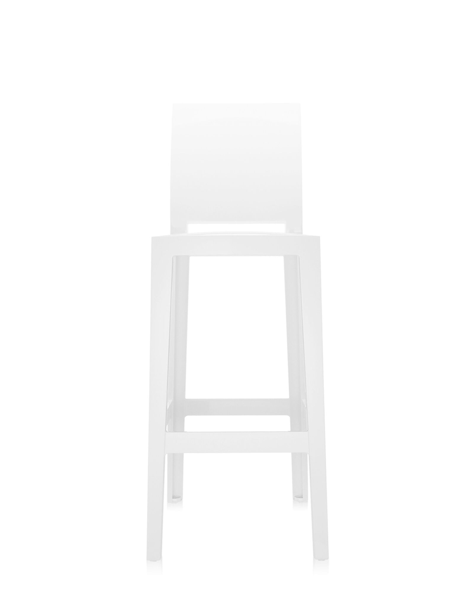 Высокий стул из поликарбоната со спинкой Kartell Ghost ARCH-00046070 - Вид №25