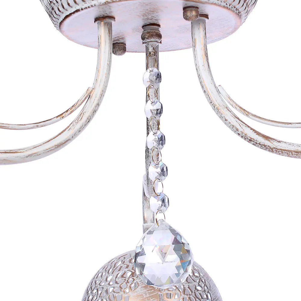 Люстра «Grace» 655/3PL 3хЕ14х40 Вт цвет белый/золотой Escada STLM-2060600 - Вид №6