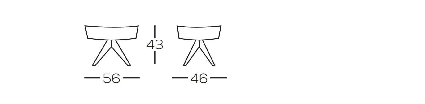Прямоугольный пуф из ткани и дерева GRUPPO FOX день Фокса ARCH-00007841 - Вид №1
