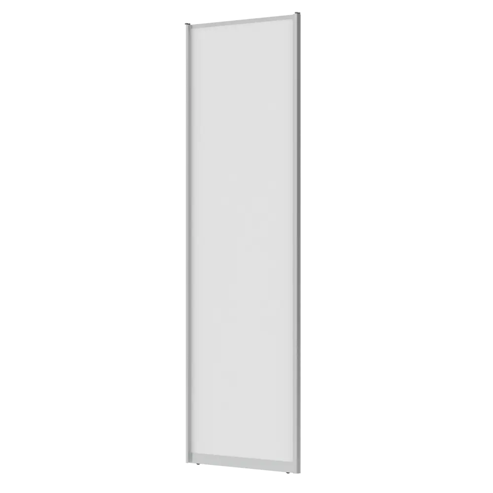 Дверь-купе KONSENSA 244.5x80.4 см МДФ цвет белый профиль матовое  серебро STLM-2006391 - Вид №2