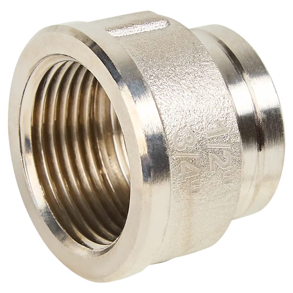 Муфта переходная MONLID 3/4"x1/2" ВР мм никелированная латунь STLM-2073292