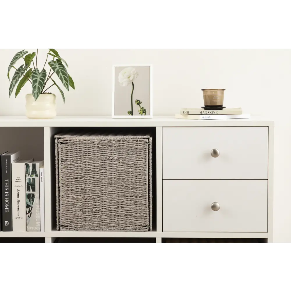 Кор с крышкой 30X30X30см св.сер Konsensa STLM-2004869 - Вид №7