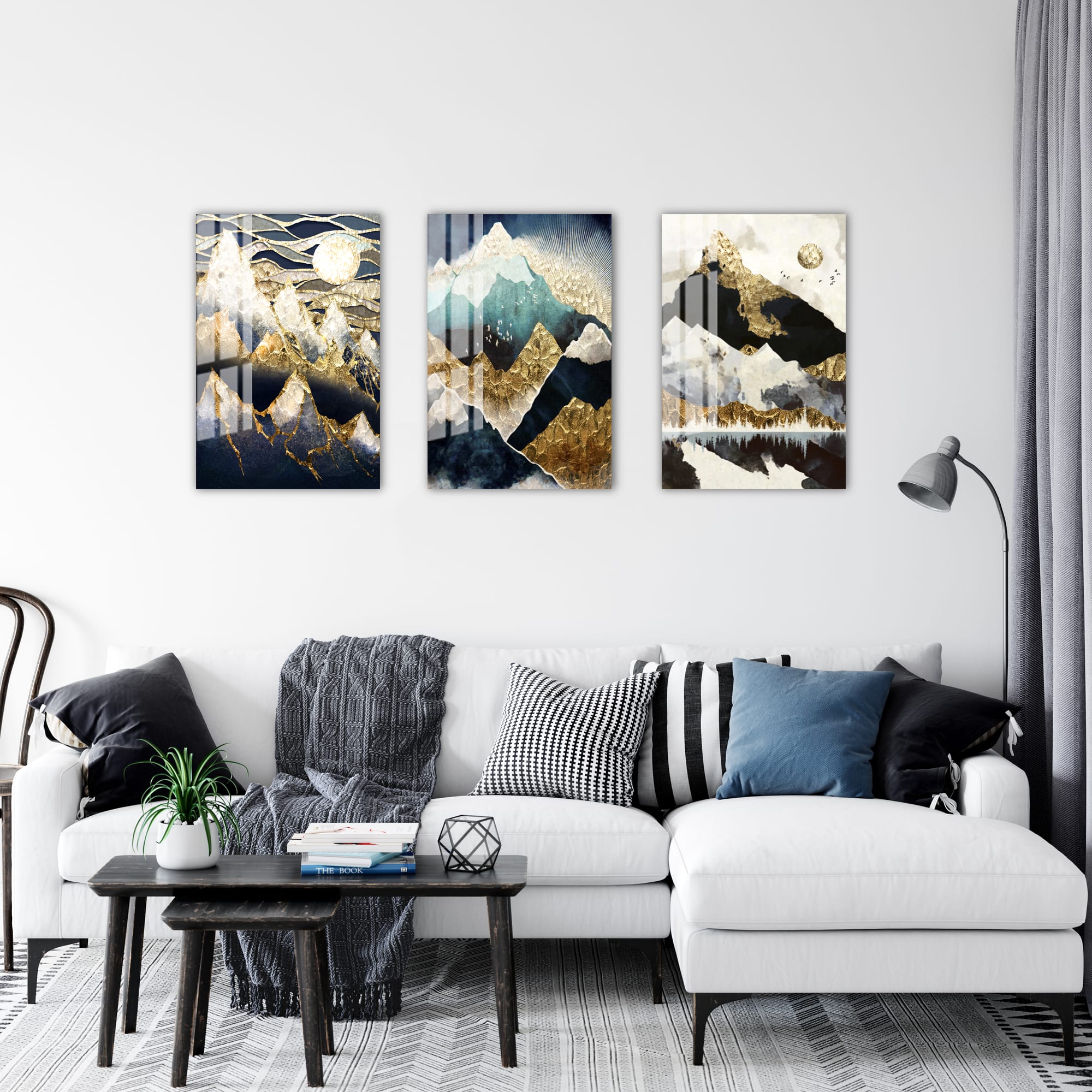 84531542 Картина на стекле «Данте 1» 40x60 см Santreyd  - Вид №5