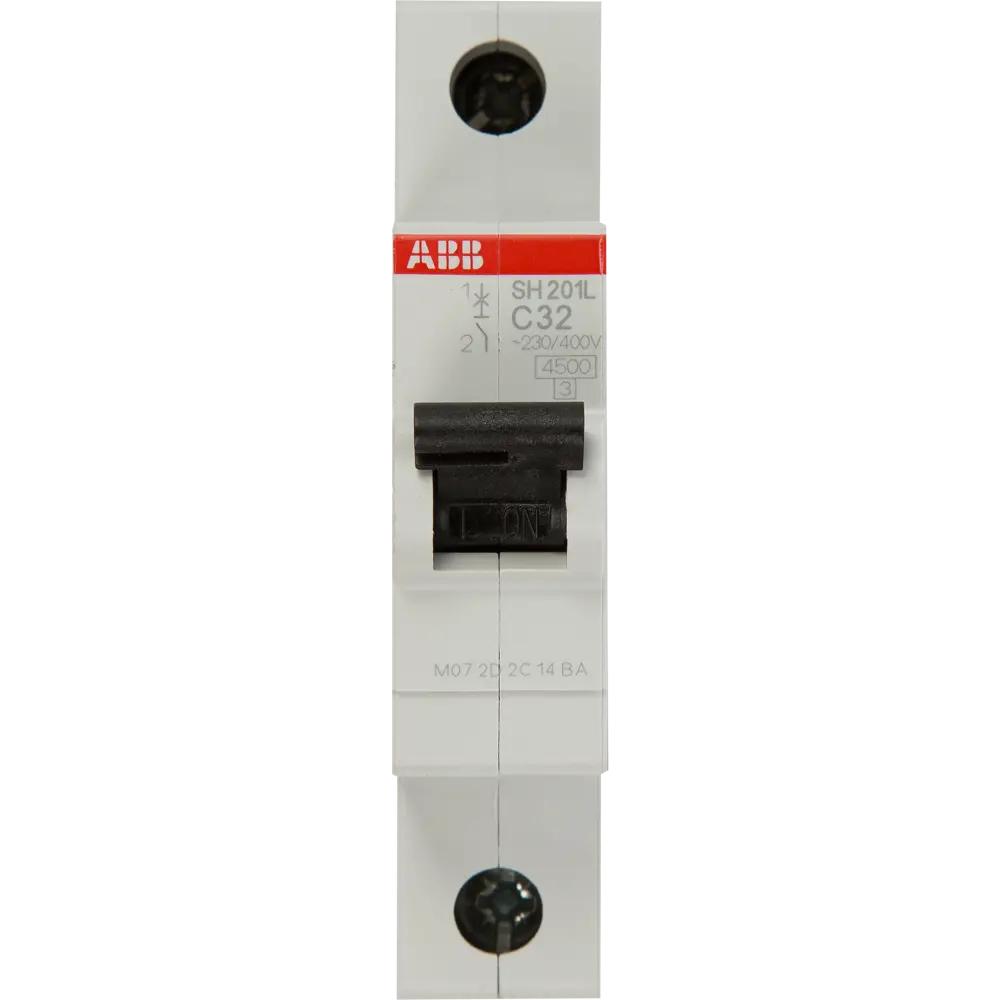 Автоматический выключатель ABB SH201L 1P C32 А 4.5 кА 2CDS241001R0324 STLM-2054703 - Вид №1