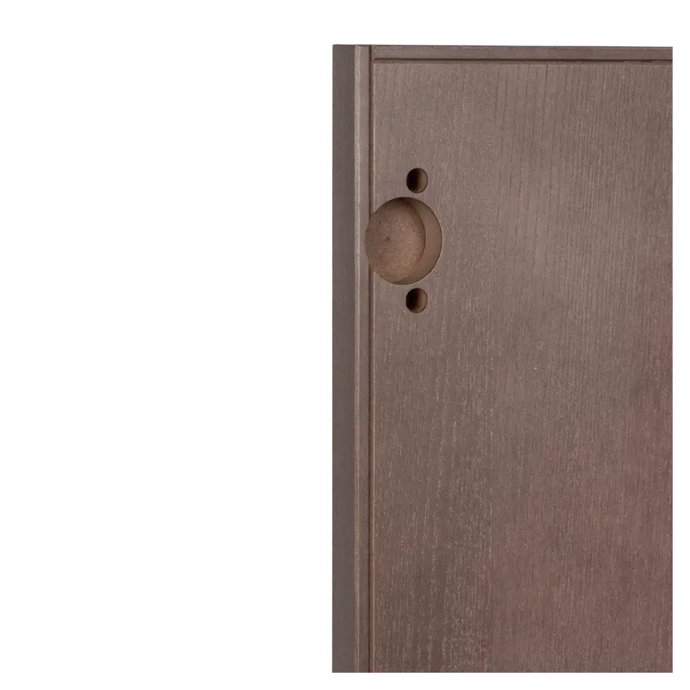 Фасад кухонного шкафа Шуя К 32.2x102.1 см KONSENSA МДФ цвет темное дерево STLM-2093526 - Вид №3