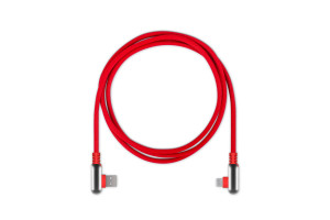 16290013 Кабель USB - micro USB, Нейлон, 1.2м, красный Digital Electron M MPQ-003 Rombica