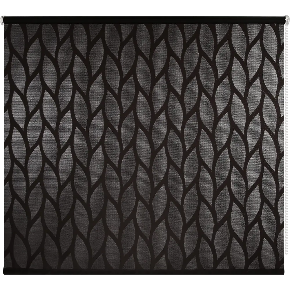 Штора рулонная Bella 140x175 см чёрная PRAKTO STLM-2105827