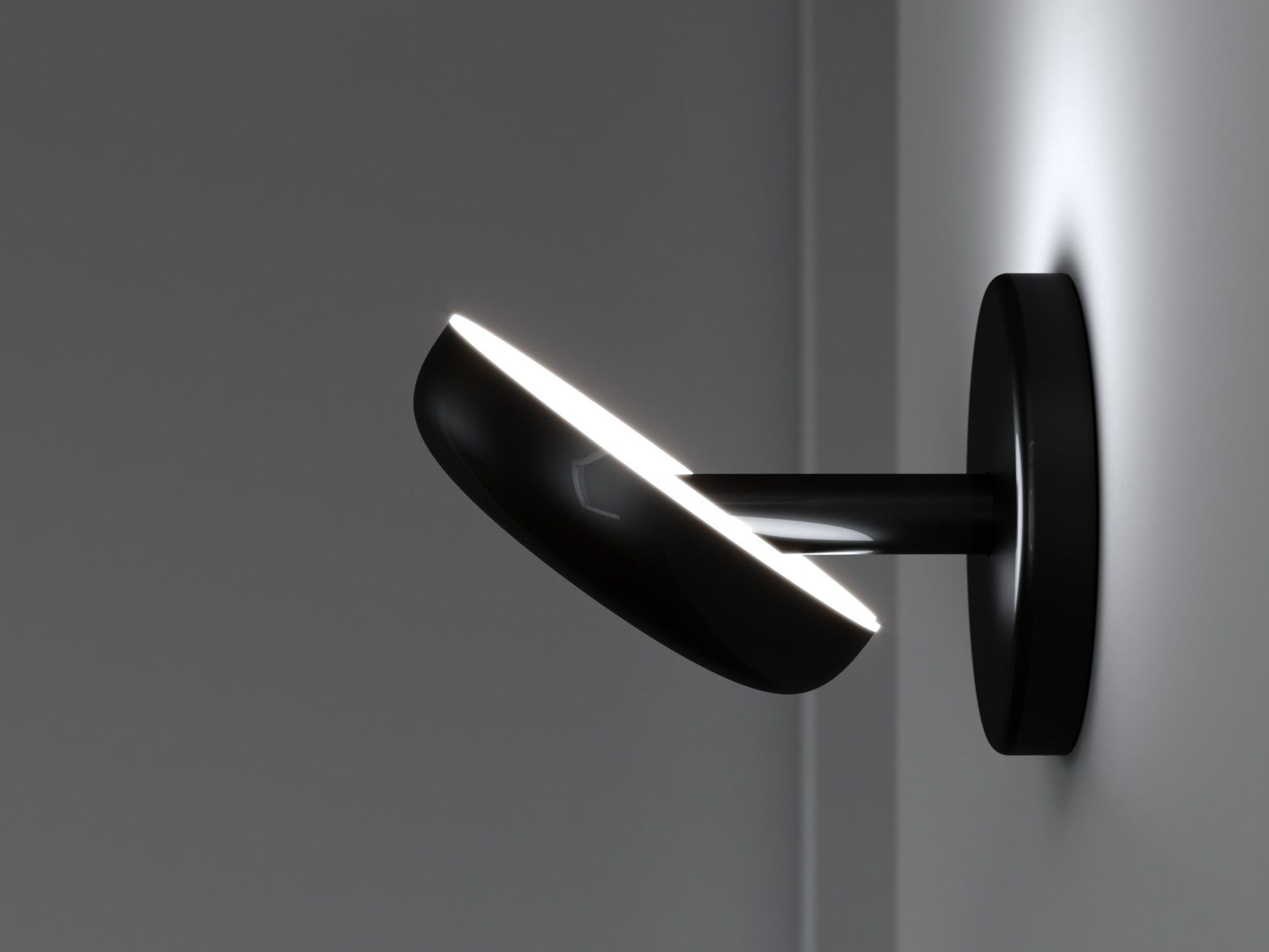 Литой алюминиевый регулируемый светодиодный настенный светильник In Stock Martinelli Luce ARCH-00024164 - Вид №1