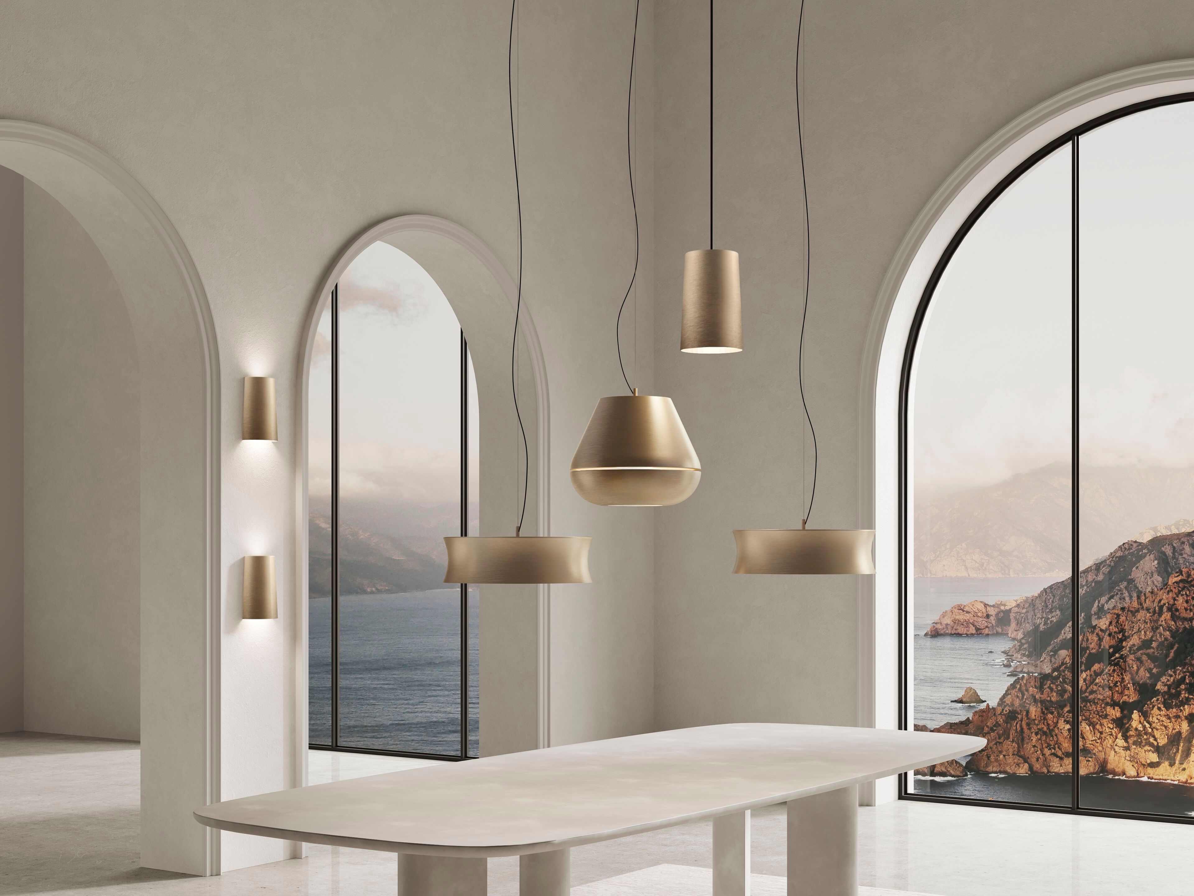 Металлический светодиодный подвесной светильник Hind Rabii 3X3X3 ARCH-00012306 - Вид №1