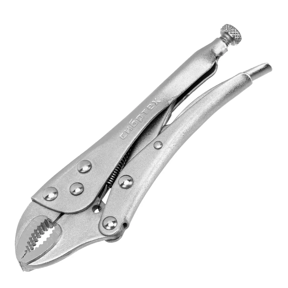 Клещи зажимные Сибртех 18421 180 мм захват до 46 мм STLM-2156700