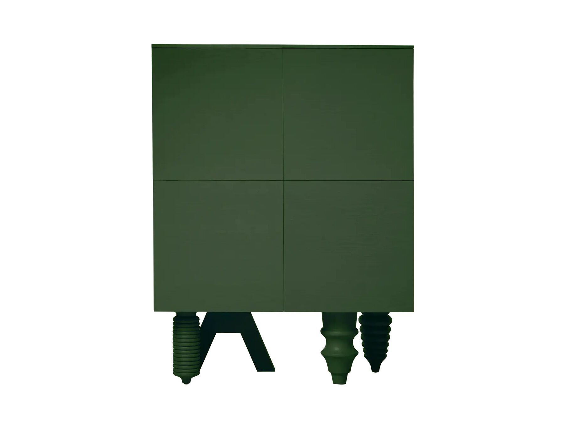 Шкаф из шпона ясеня с распашными дверцами BD Barcelona Multileg ARCH-00079400 - Вид №4