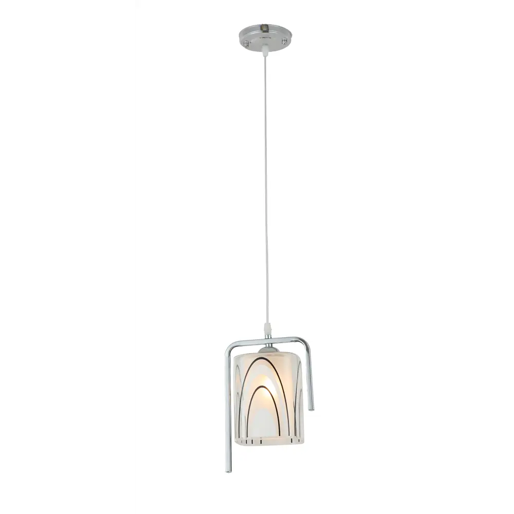 Подвесной светильник Rivoli Noemi, 1 лампа, 3 м², цвет хром STLM-2184979