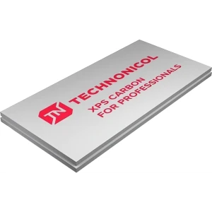 Экструдированный пенополистирол XPS 20 мм Технониколь Carbon Eco/Карбон Эко 600x1200 мм 0.72 м²