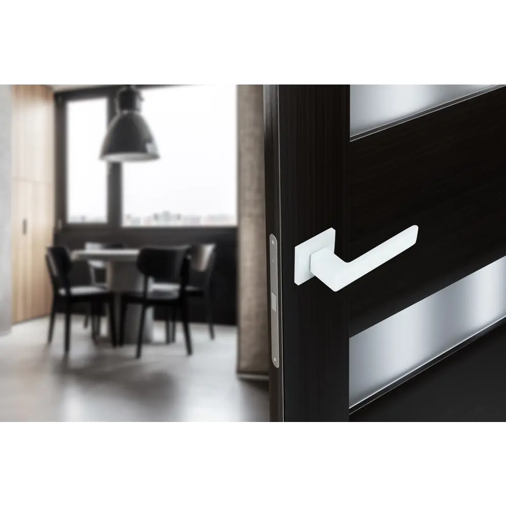 Дверные ручки EDSON EDS-179H-Q2 в белом цвете 85170513 STLM-0059409 - Вид №10