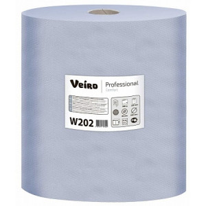 W202 Veiro Протирочная бумага рулонная Veiro Professional Comfort W202 2-слойная 2 рулона по 350 м