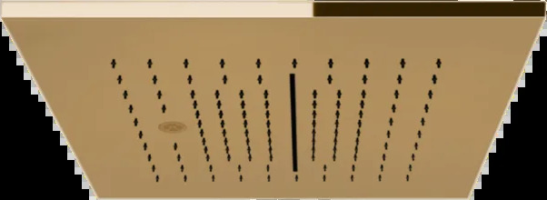 Насадка для душа 57875 735 Gessi Minimali ТЕПЛАЯ БРОНЗА PVD