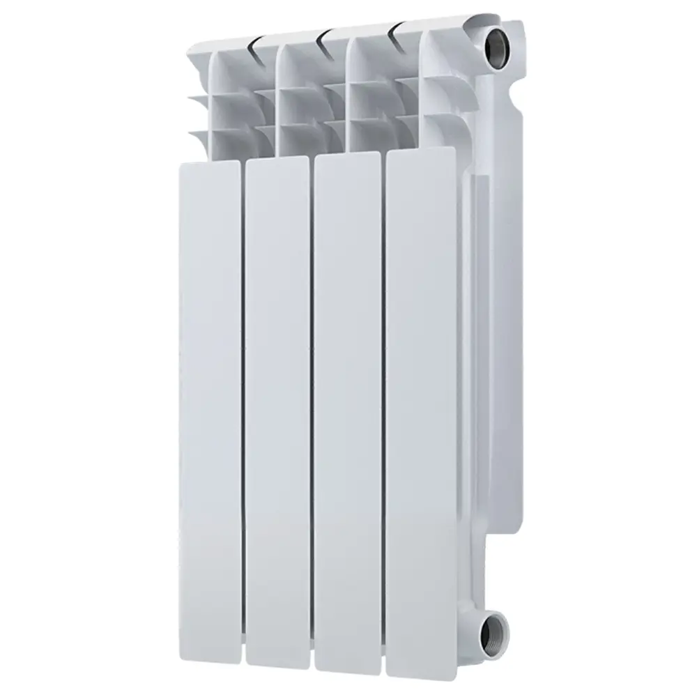 Радиатор секционный Oasis Bimetal 500/96 4 секции боковое подключение биметалл белый STLM-2111766 - Вид №1