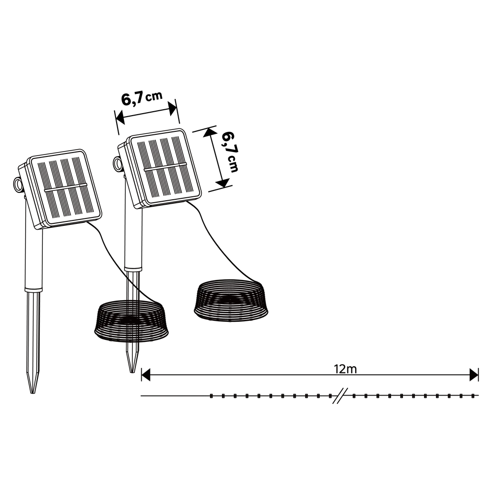 INSPIRE Ublo: Светодиодные гирлянды на солнечной энергии для сада 84692977 STLM-0911843 - Вид №7