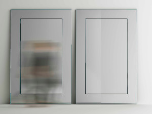 Прямоугольное настенное зеркало