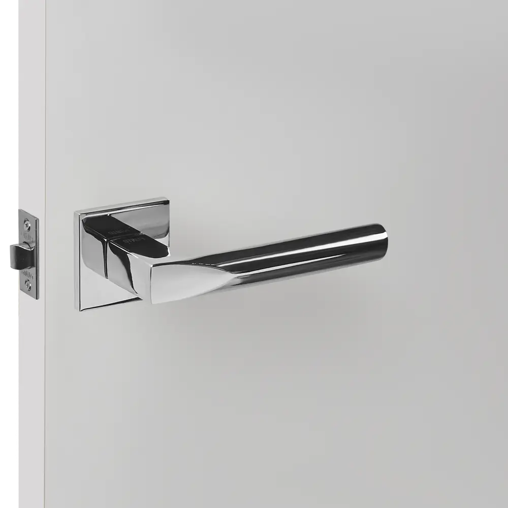 Дверные ручки Punto Cosmo без запирания цвет хром STLM-2153518 - Вид №4