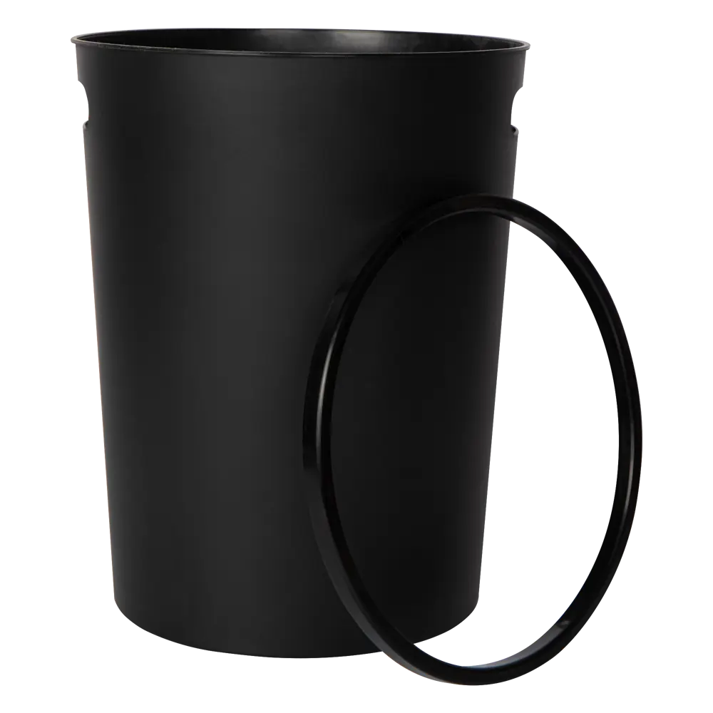 Контейнер для мусора Happi Dome HDB-13009-BLK 9 л пластик цвет черный STLM-2161614