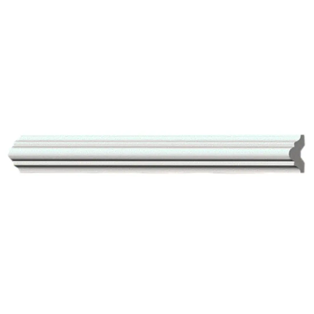 Молдинг настенный I-40 200х4 см цвет белый 16974299 STLM-2156649 Santreyd 