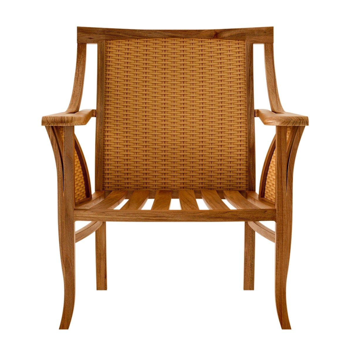 Садовое кресло из тикового дерева decò ASTELLO Tournesol ARCH-00113749 - Вид №2