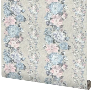 Обои флизелиновые Wall Decor Клэр серые 1.06 м 75073-46
