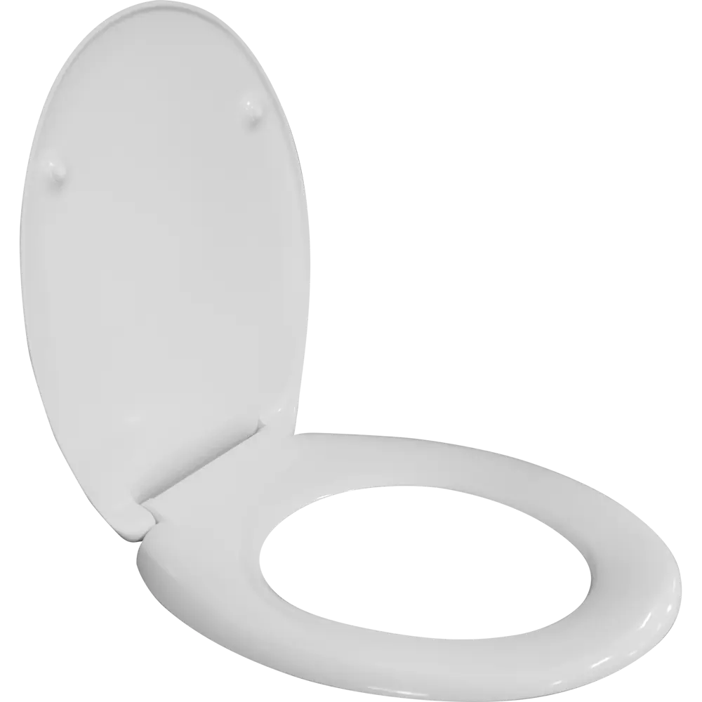 Сиденье для унитаза KONSENSA Мауро овал цвет белый STLM-2051536 - Вид №1