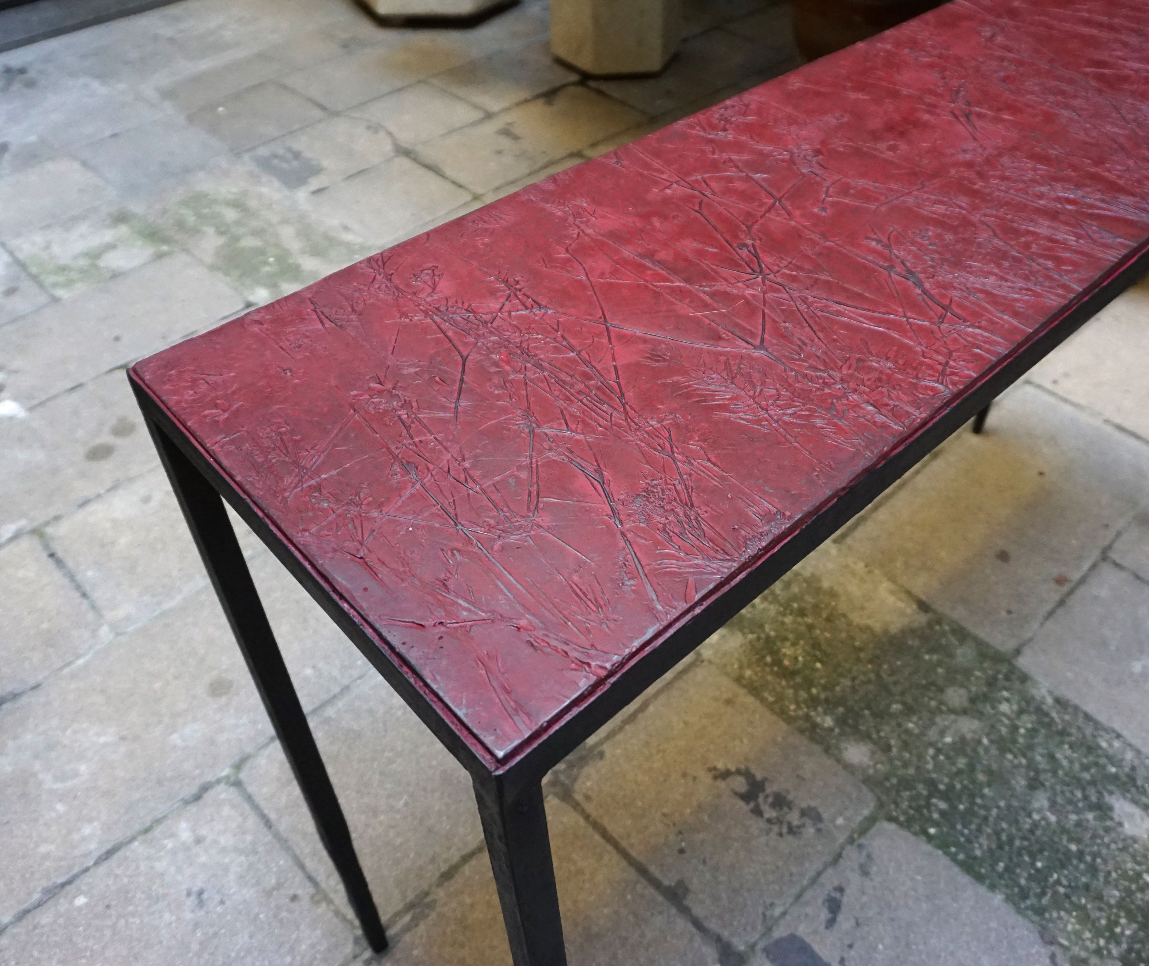 Прямоугольная железная консоль ICI ET LÀ Бетон ARCH-00003316 - Вид №8