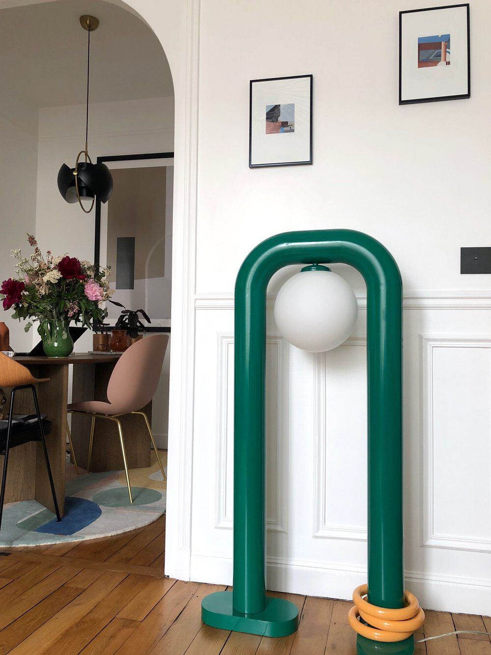 Металлический светодиодный торшер DOVAIN STUDIO ARCH-00060348 - Вид №5